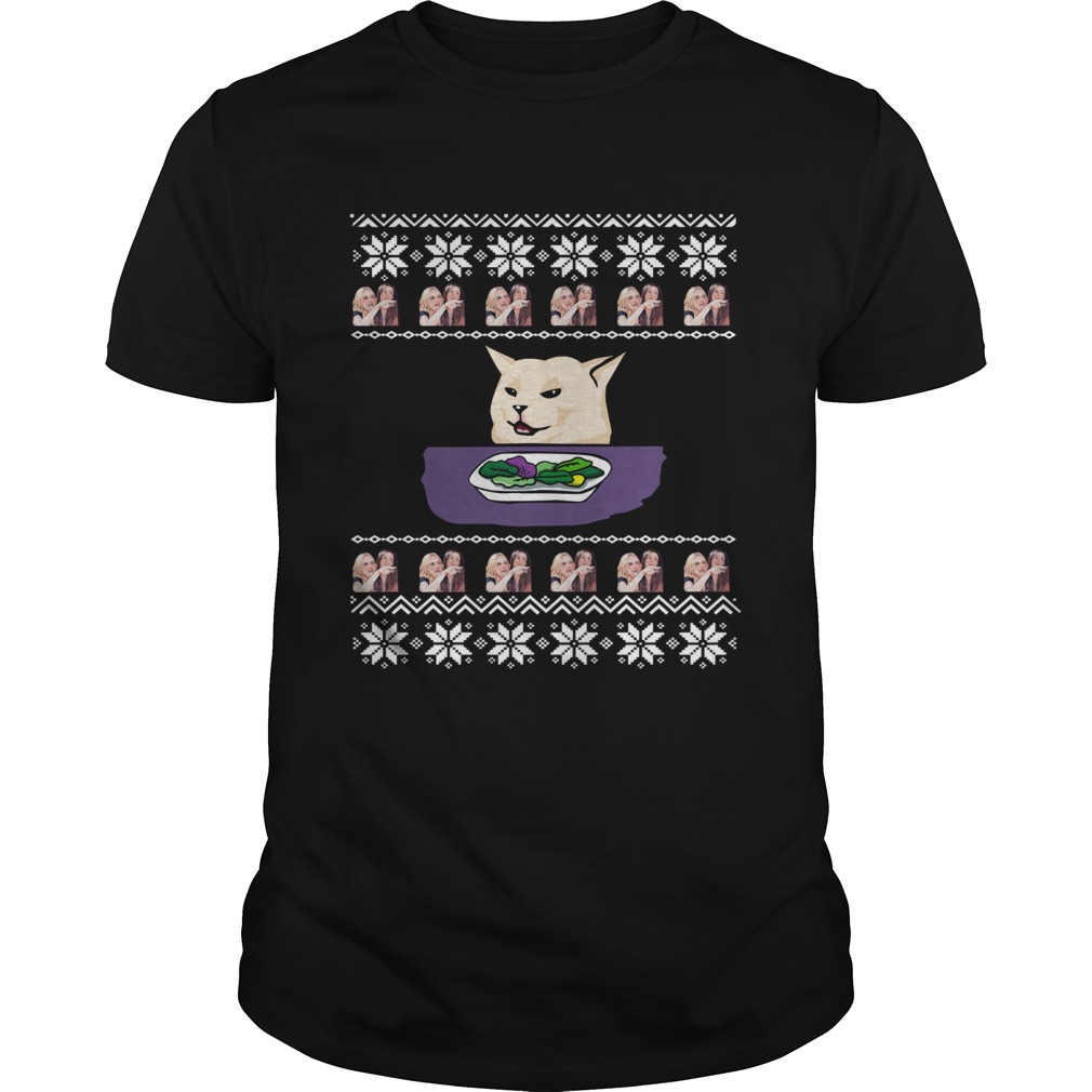 Woman Yelling Cat Meme Ugly Christmas shirt Woman Yelling Cat Meme Ugly Christmas shirt
