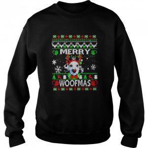 Woofmas Dalmatian Merry Christmas shirt 4