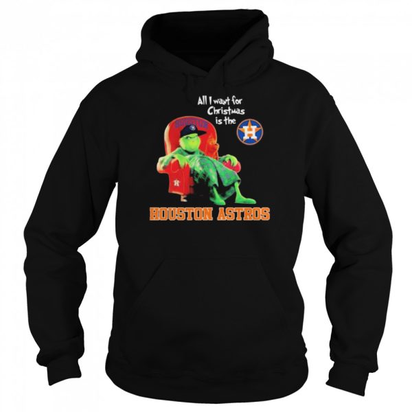 World Series 2021 The Grinch All I Want For Christmas Is The Houston Astros shirt