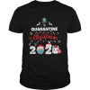 Xmas Quarantine Christmas 2020 Social distancing Christmas shirt