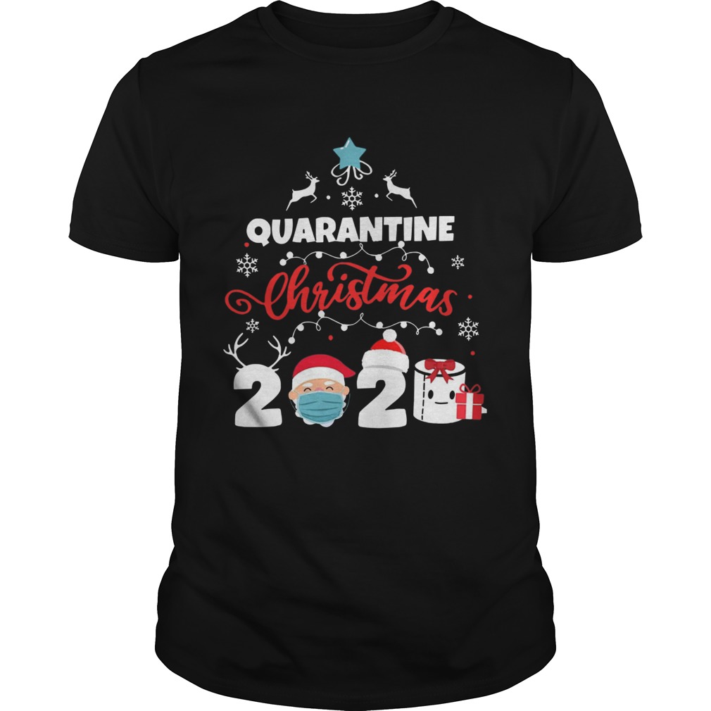 Xmas Quarantine Christmas 2020 Social distancing Christmas shirt Xmas Quarantine Christmas 2020 Social distancing Christmas shirt