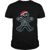 Xray Gingerbread Man Skeleton Christmas shirt