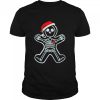 Xray Gingerbread Santa Christmas shirt
