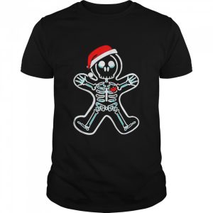 Xray Gingerbread Santa Christmas shirt