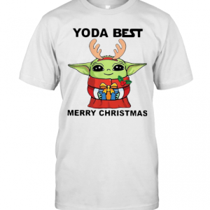 Yoda Reindeer Best Merry Christmas T-Shirt