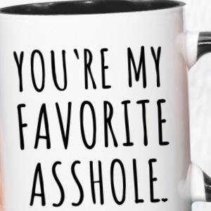 You Are My Favorite Asshole Mug