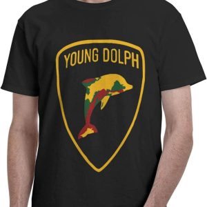 Young Dolph T-Shirt Shield Dolphin