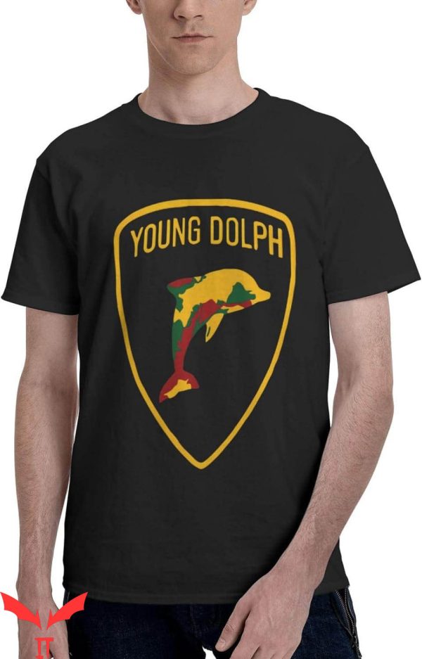 Young Dolph T-Shirt Shield Dolphin