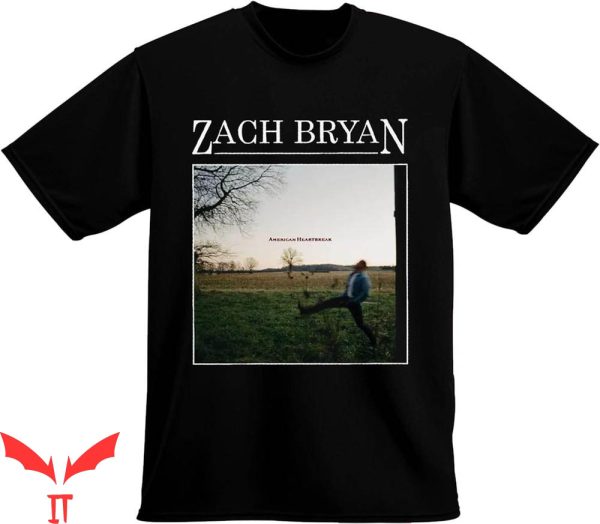 Zach Bryan Mugshot T-Shirt American Heartbreaks