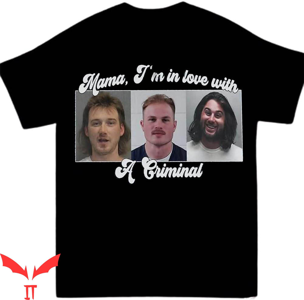 Zach Bryan Mugshot T-Shirt Im In Love With A Criminal Zach Bryan Mugshot T-Shirt Im In Love With A Criminal