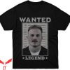 Zach Bryan Mugshot T-Shirt Wanted Legend