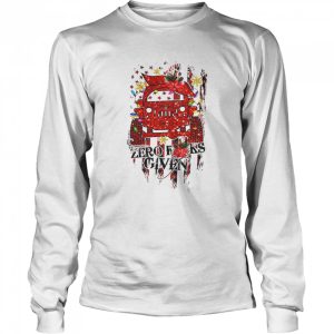 Zero fucks given christmas shirt 3
