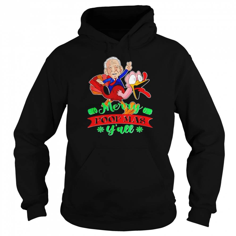 biden riding turkey merry poopmas y’all Christmas shirt biden riding turkey merry poopmas y’all Christmas shirt