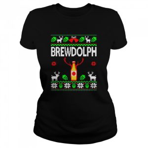 brewdolph beer brewer Christmas shirt