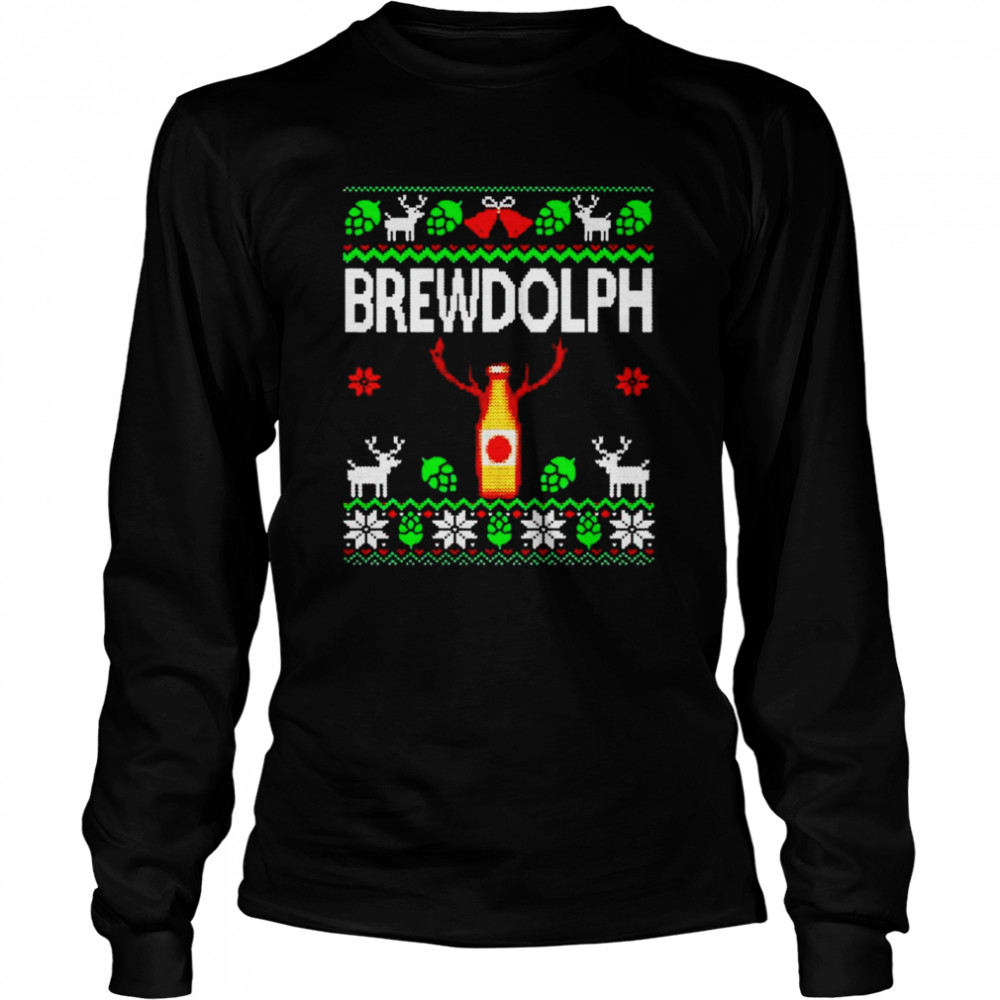 brewdolph beer brewer Christmas shirt brewdolph beer brewer Christmas shirt