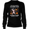 cat witch for halloween im going to be emotionally stable no ones gonna know its me shirt