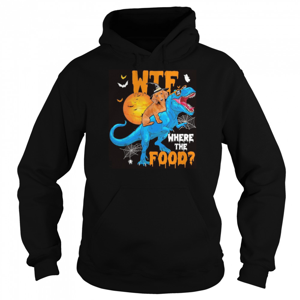 dachshund wtf where the food halloween shirt dachshund wtf where the food halloween shirt