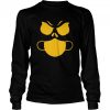 halloween Pumpkin wearing a mask 2020 Jackolantern shirt