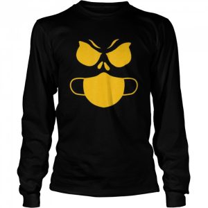 halloween Pumpkin wearing a mask 2020 Jackolantern shirt