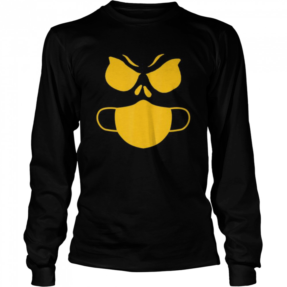 halloween Pumpkin wearing a mask 2020 Jackolantern shirt halloween Pumpkin wearing a mask 2020 Jackolantern shirt