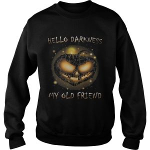 hello darkness my old friend bling halloween shirt