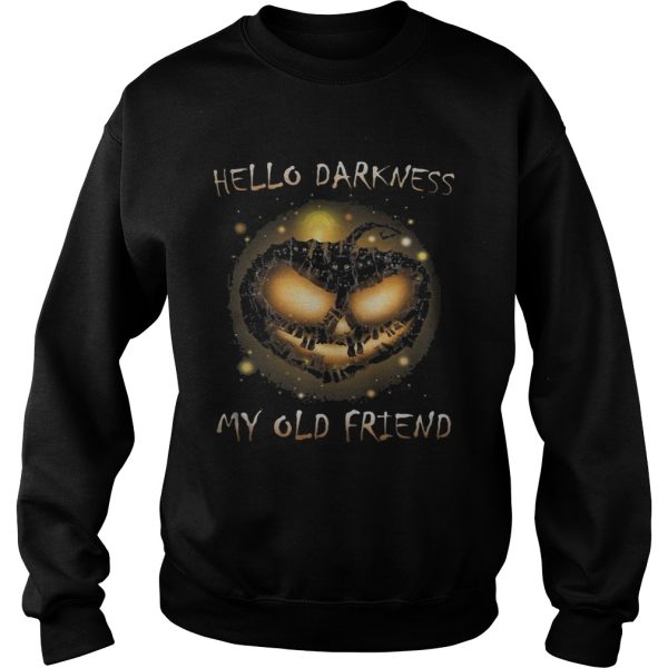 hello darkness my old friend bling halloween shirt