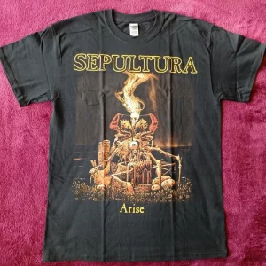 Sepultura Chaos AD T-Shirt Heavy Metal Band