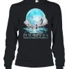 jack skellington into the darkness we go to lose our minds and find our souls shirt