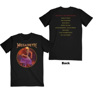 Megadeth Peace Sells… Track list T-Shirt