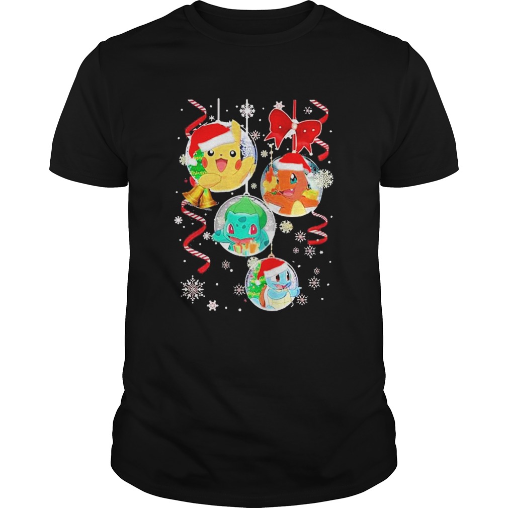 pokemon in bubbles christmas shirt pokemon in bubbles christmas shirt