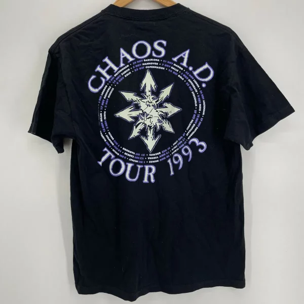Vtg Sepultura tour t-shirt, Sepultura Chaos A.D. Tour 1993 Shirt