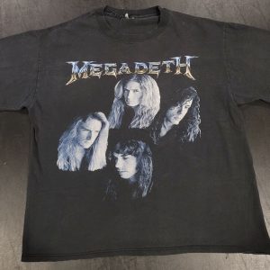 Vintage Megadeth Countdown to Extinction Shirt 1992