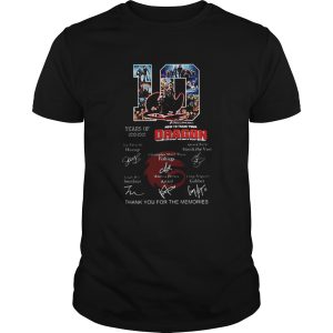10 Years of How To Train Your Dragon thank you for the memories shirt