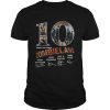 10 year challenge Zombieland anniversary shirt
