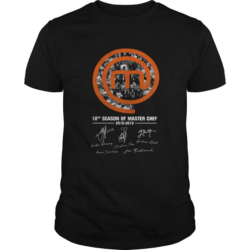 10th Season of Matter Chef 2010 2019 Shirt 10th Season of Matter Chef 2010 2019 Shirt