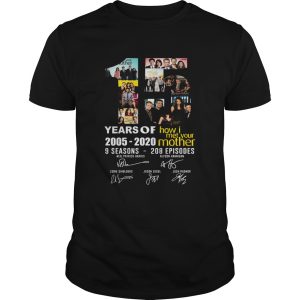 15 Years of how I met your mother 20052020 shirt
