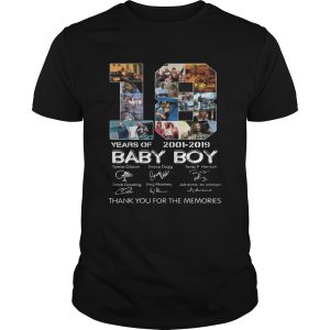 18 Years Of Baby Boy 2001 2019 Thank You For The Memories Movie Fans Cast Signatures Shirts