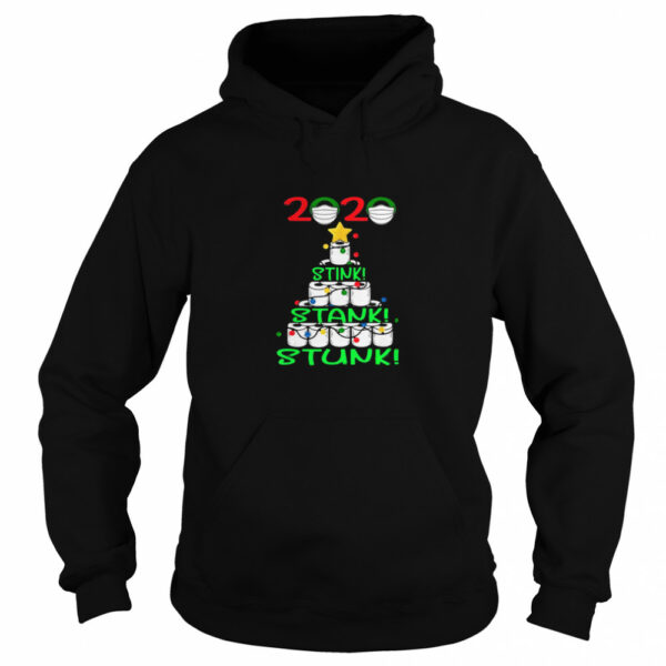 2020 Stink Stank Stunk Funny Quarantine Ugly Christmas Tree shirt