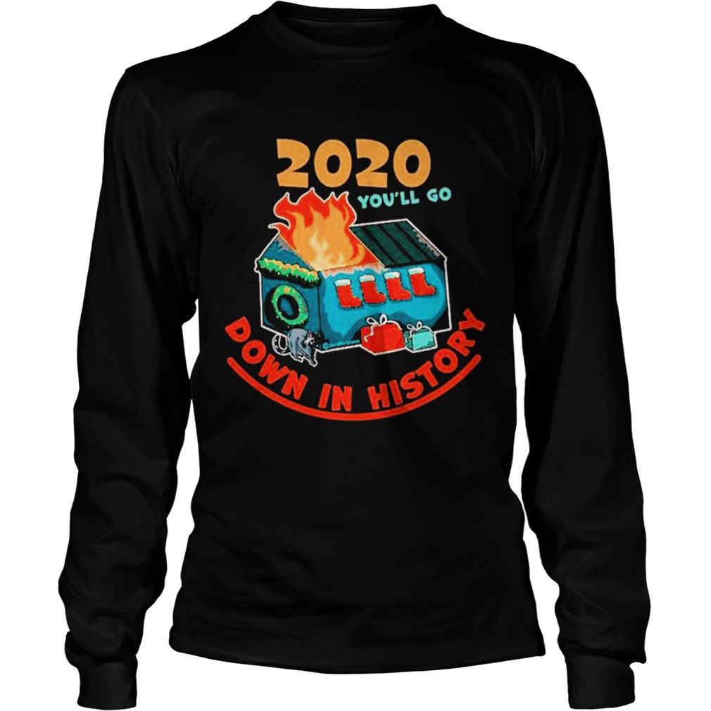 2020 Youll Go Down In History 2020 Christmas shirt 2020 Youll Go Down In History 2020 Christmas shirt