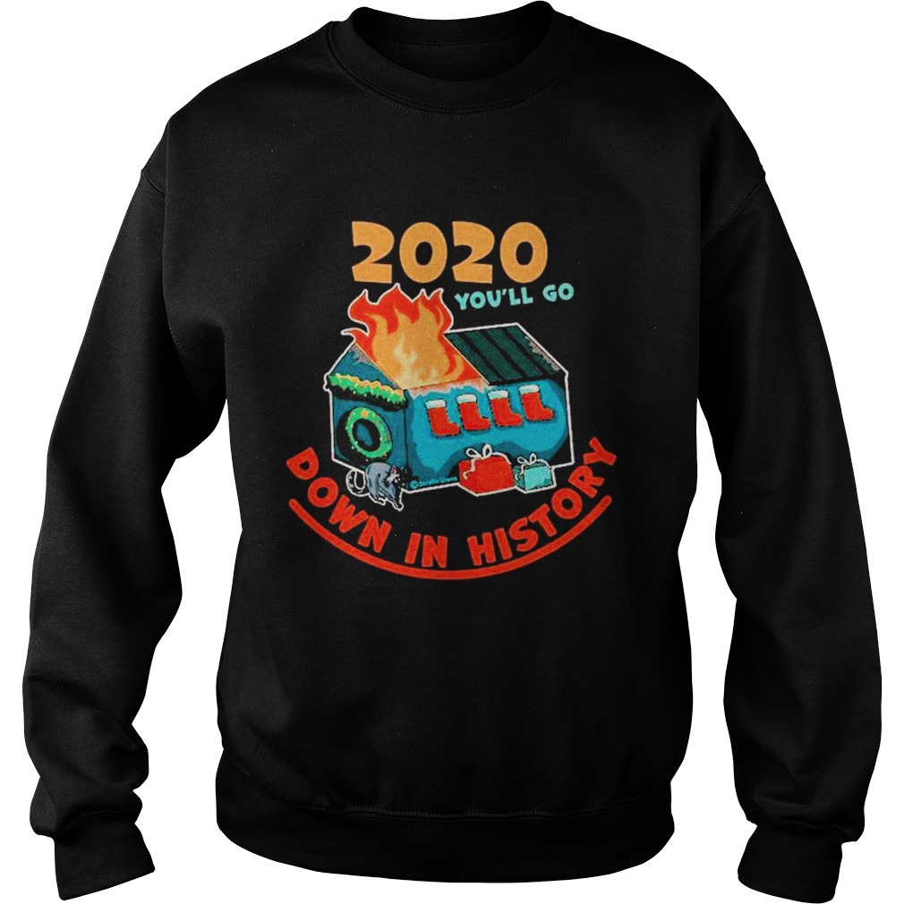 2020 Youll Go Down In History 2020 Christmas shirt 2020 Youll Go Down In History 2020 Christmas shirt