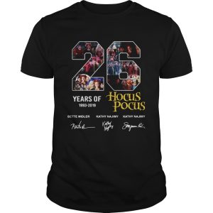 26 years of 1993 2019 Hocus Pocus signature shirt