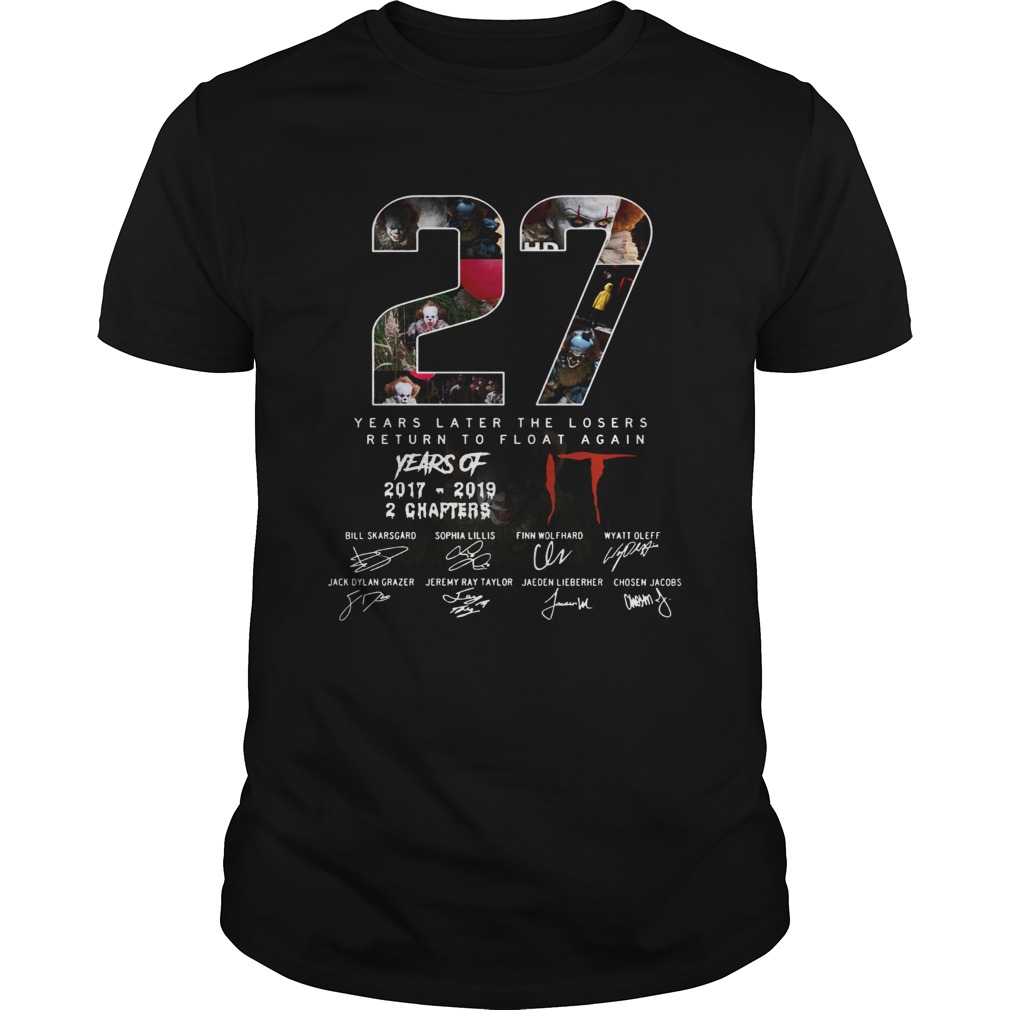 27 years of IT years later the losers return to float again shirt 27 years of IT years later the losers return to float again shirt