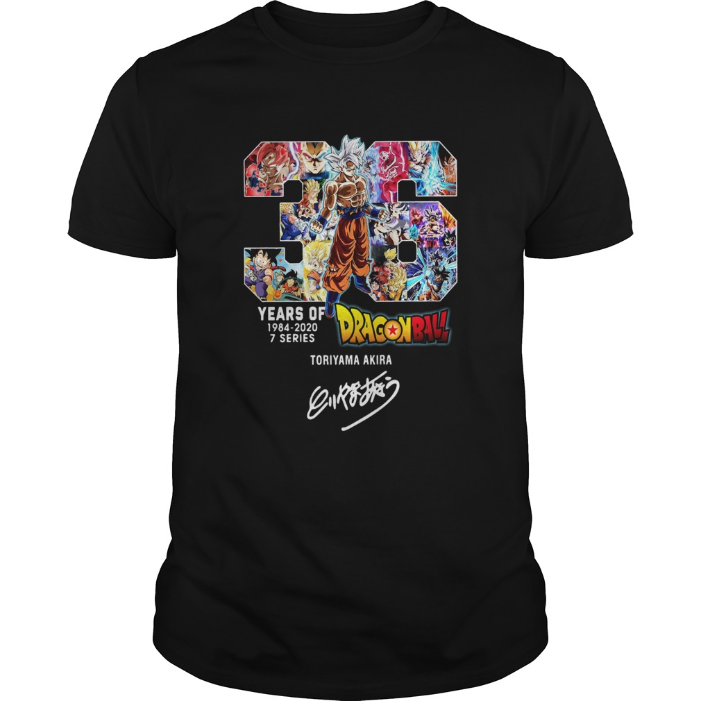 36 Years Of Dragonball 19842020 Toriyama Akira shirt 36 Years Of Dragonball 19842020 Toriyama Akira shirt