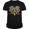 3rd anniversary Winnie the Pooh thank you for the memories t-shirt