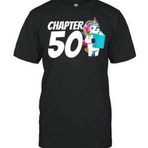 50th Birthday 50 Years Old Reading shirt