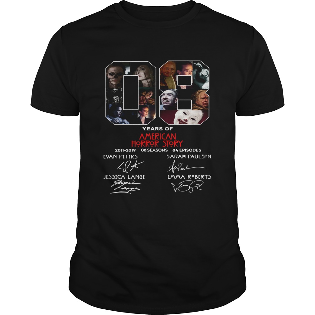 8 Years of American Horror Story 2011 2019 shirt 8 Years of American Horror Story 2011 2019 shirt