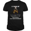 9 years of Jack Bauer Kiefer sutherland thank you for the memories shirt