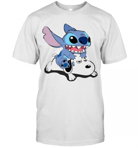 A Friend For Life Stitch And Snoopy T-Shirt A Friend For Life Stitch And Snoopy T-Shirt