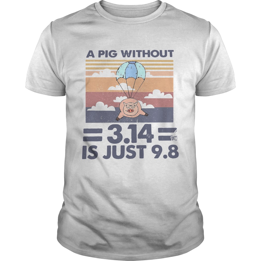 A Pig Without 314 Is Just 98 Vintage shirt A Pig Without 314 Is Just 98 Vintage shirt