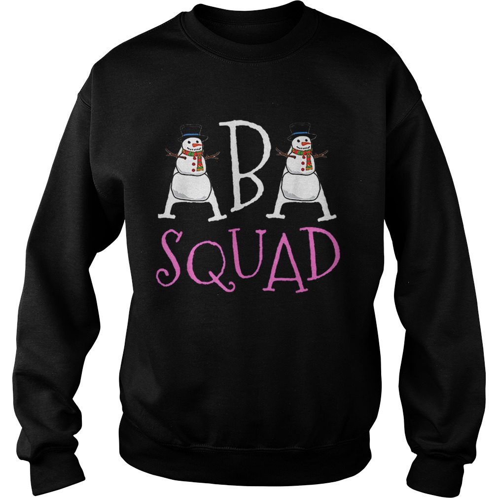 ABA Squad Applied Behavior Analyst Christmas shirt ABA Squad Applied Behavior Analyst Christmas shirt
